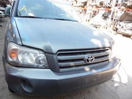 2006 TOYOTA HIGHLANDER GREEN 3.3L AT 2WD Z17844